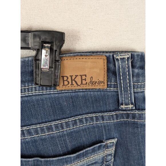 BKE Denim Harper Skinny Stretch Embroidered Jeans Women's Size 27R - Picture 11 of 15